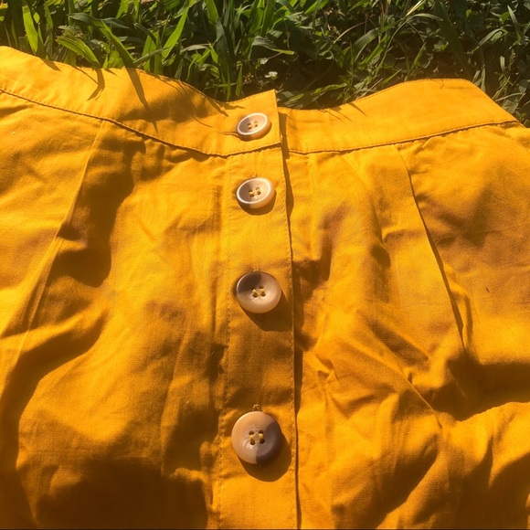 ASOS Yellow Skirt - Button Up - Picture 3 of 7